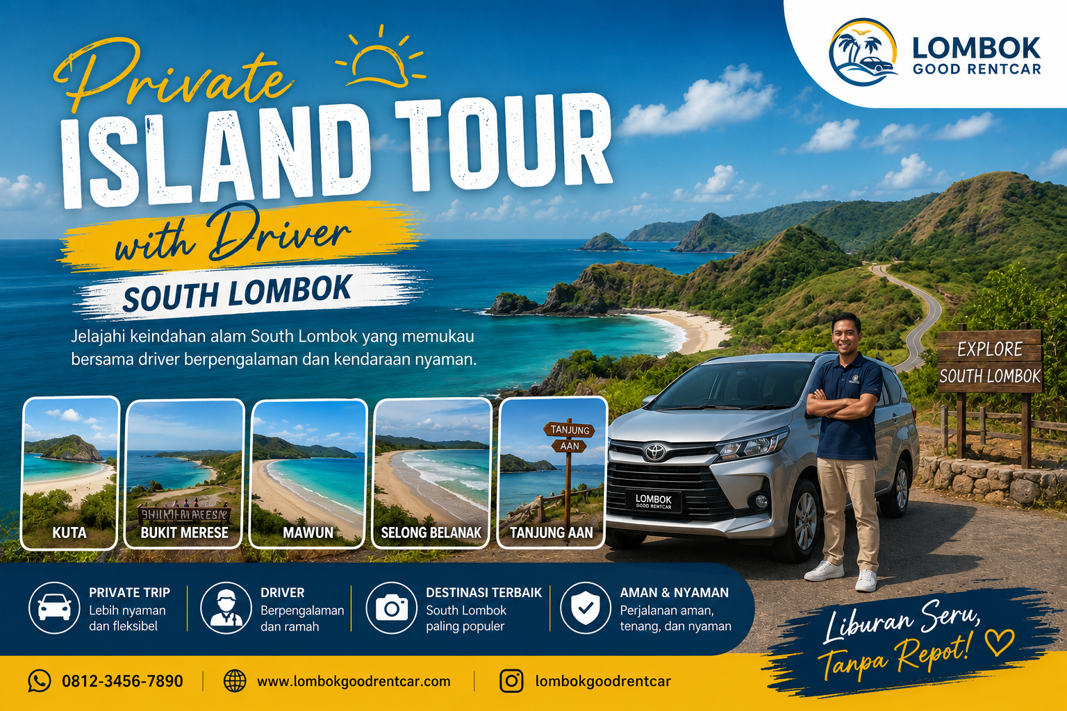 25 Tempat Wisata Terbaik di Lombok yang Wajib Dikunjungi Tahun 2026